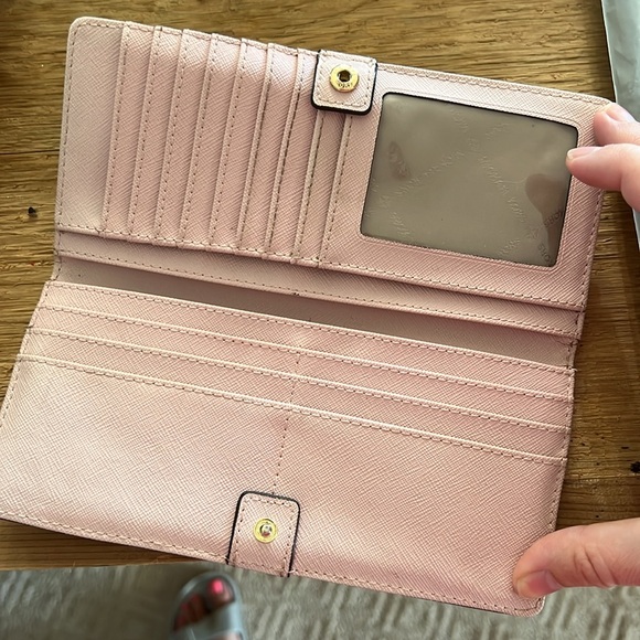 Michael Kors wallet. In great used condition. Lots of space and super cute. - Picture 3 of 4